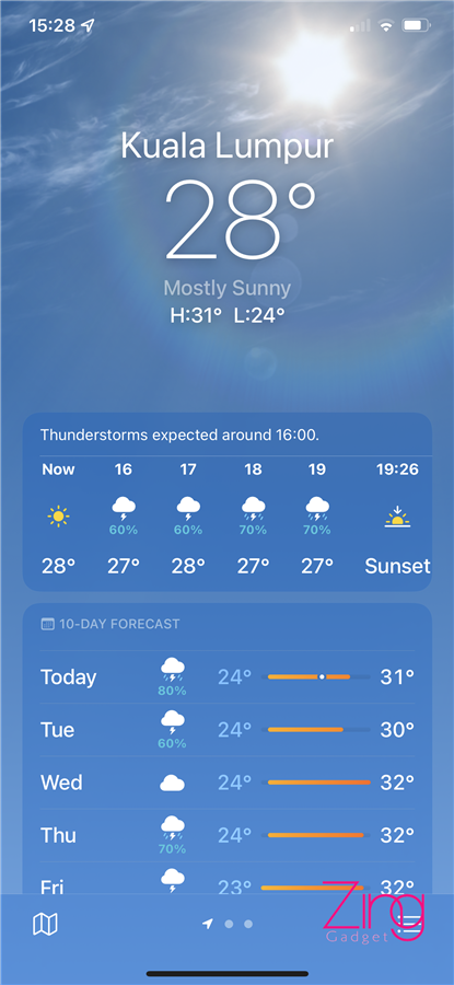 天气 App