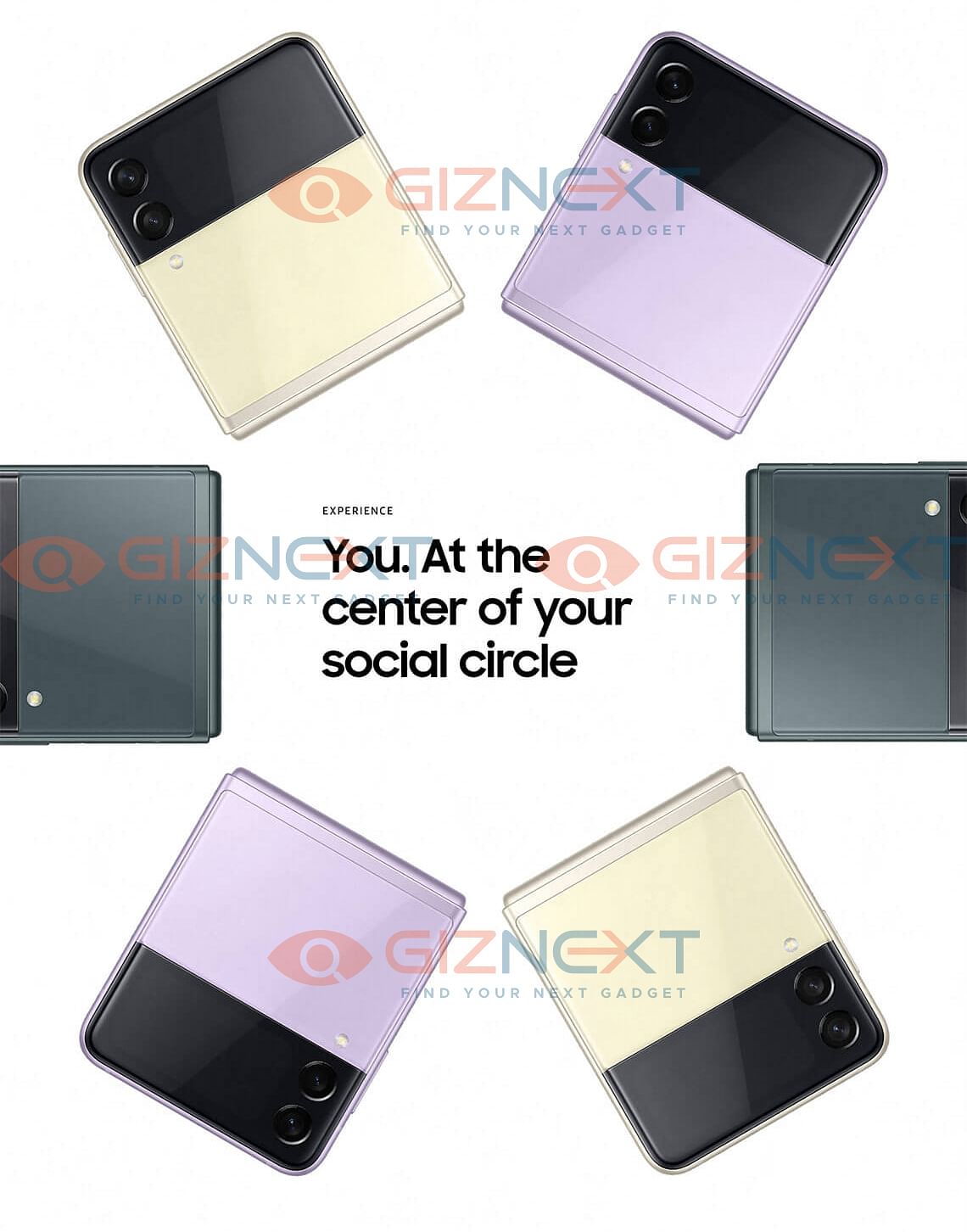Samsung Galaxy Z Flip3和Z Fold3官方宣传图曝光:最高后置12MP三摄、骁龙888处理器、4380mAh电池,8月11日发布! 17 Flip3 09 4