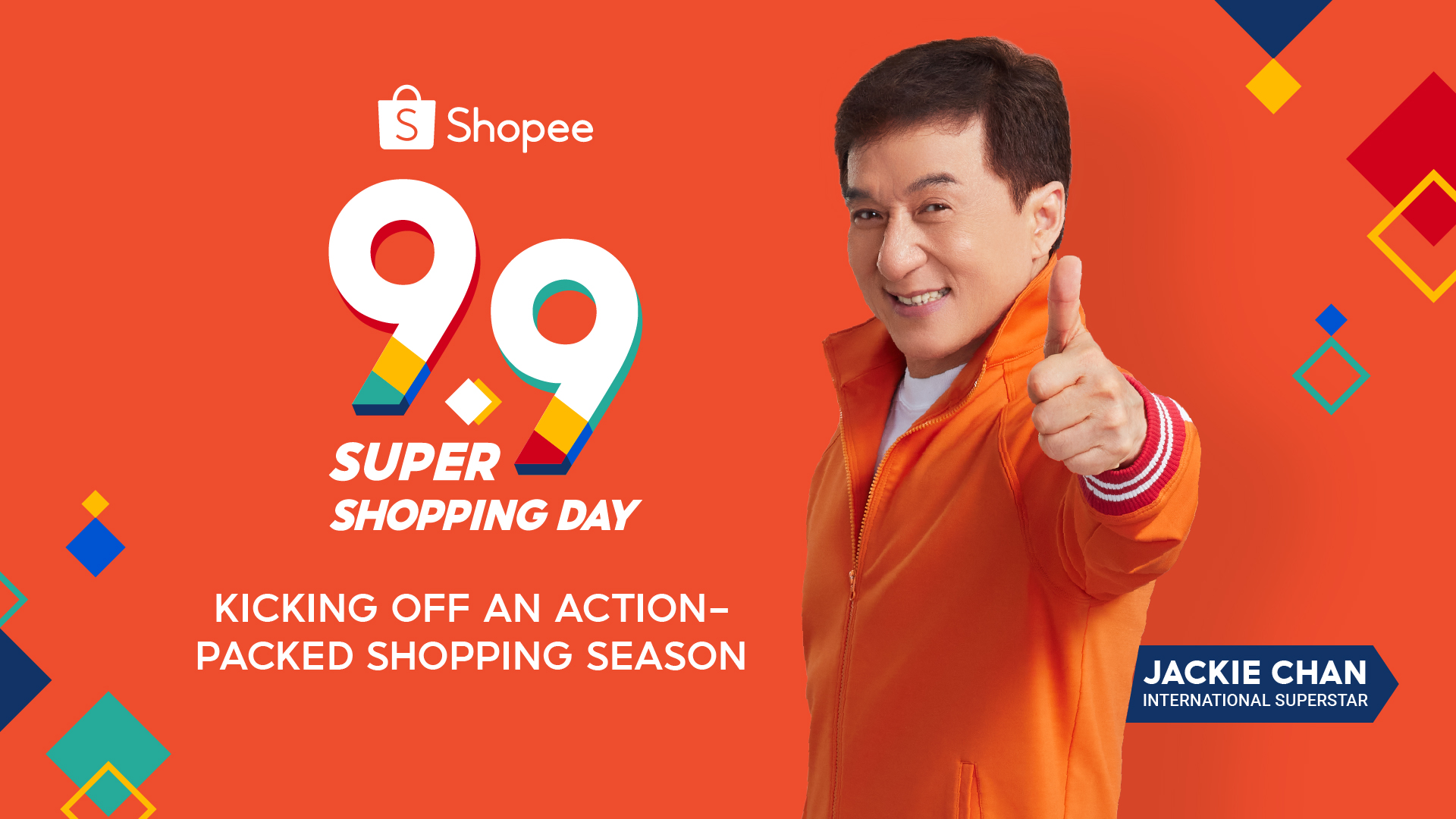 Jackie Chan Regional Brand Ambassador of Shopee