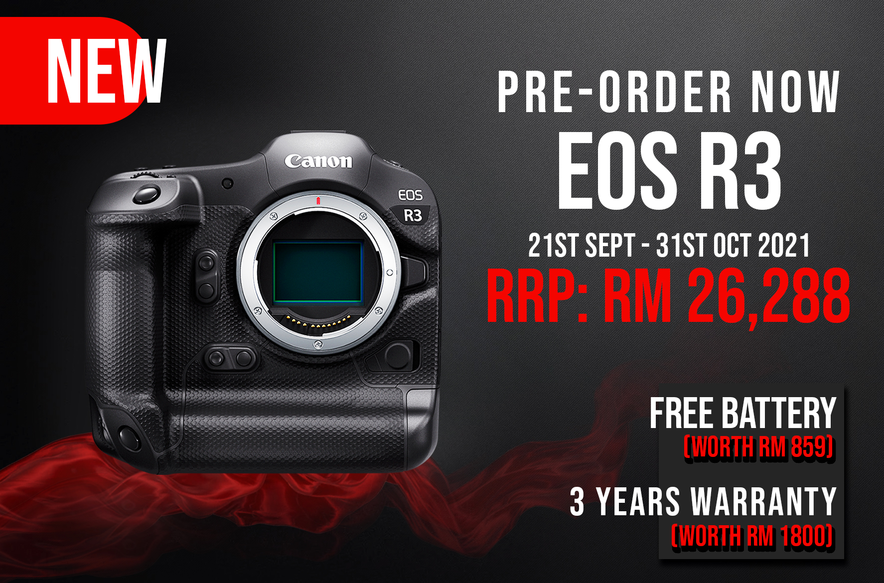 Canon EOS R3 Pre order