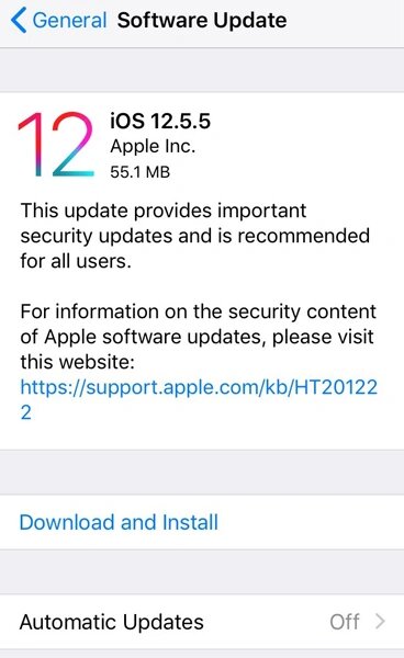 iOS 12.5.5 1