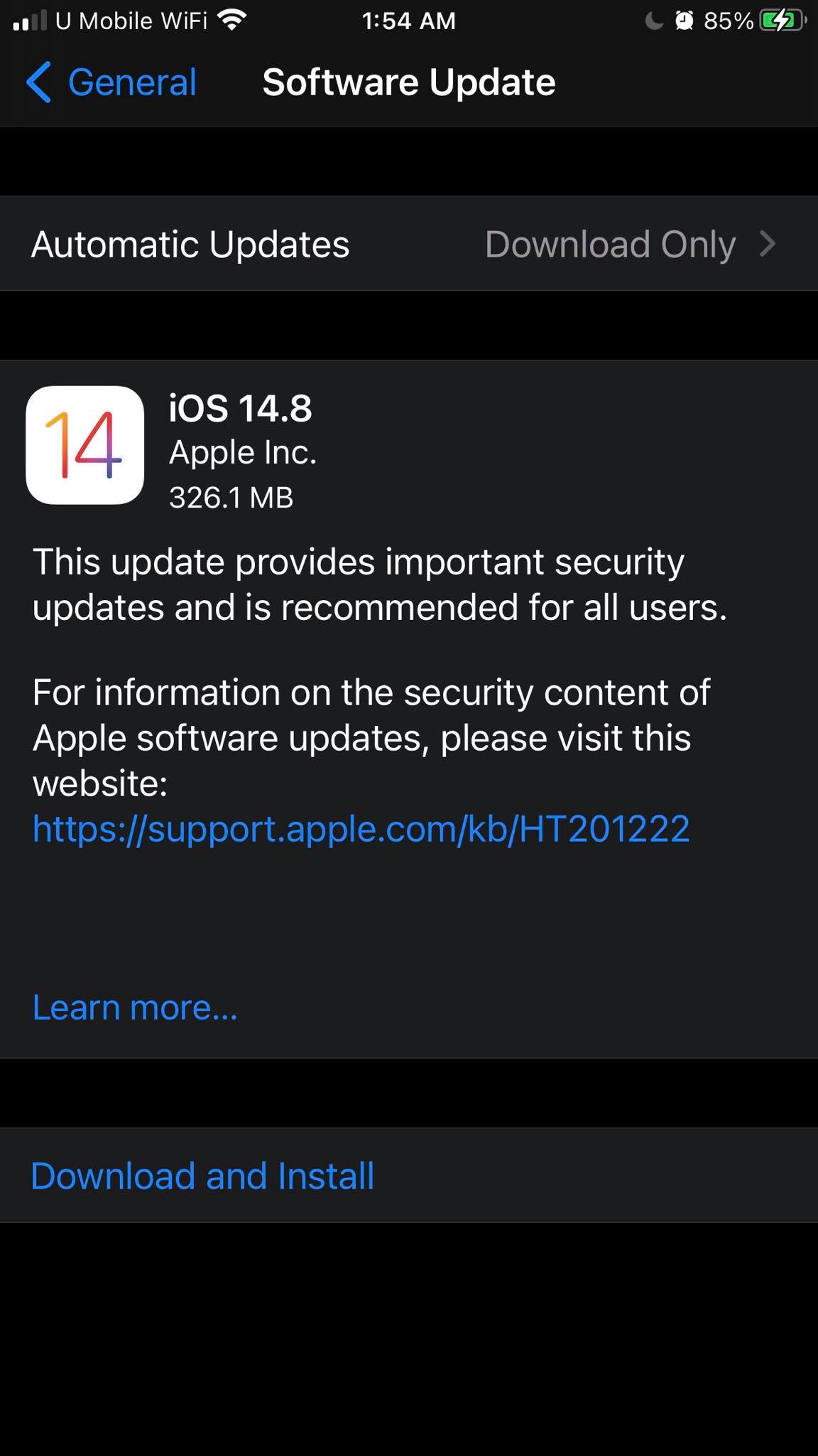 Apple释出iOS/iPadOS,watchOS及macOS升级:无重大更新,主要以修复安全漏洞为主! 6 iOS