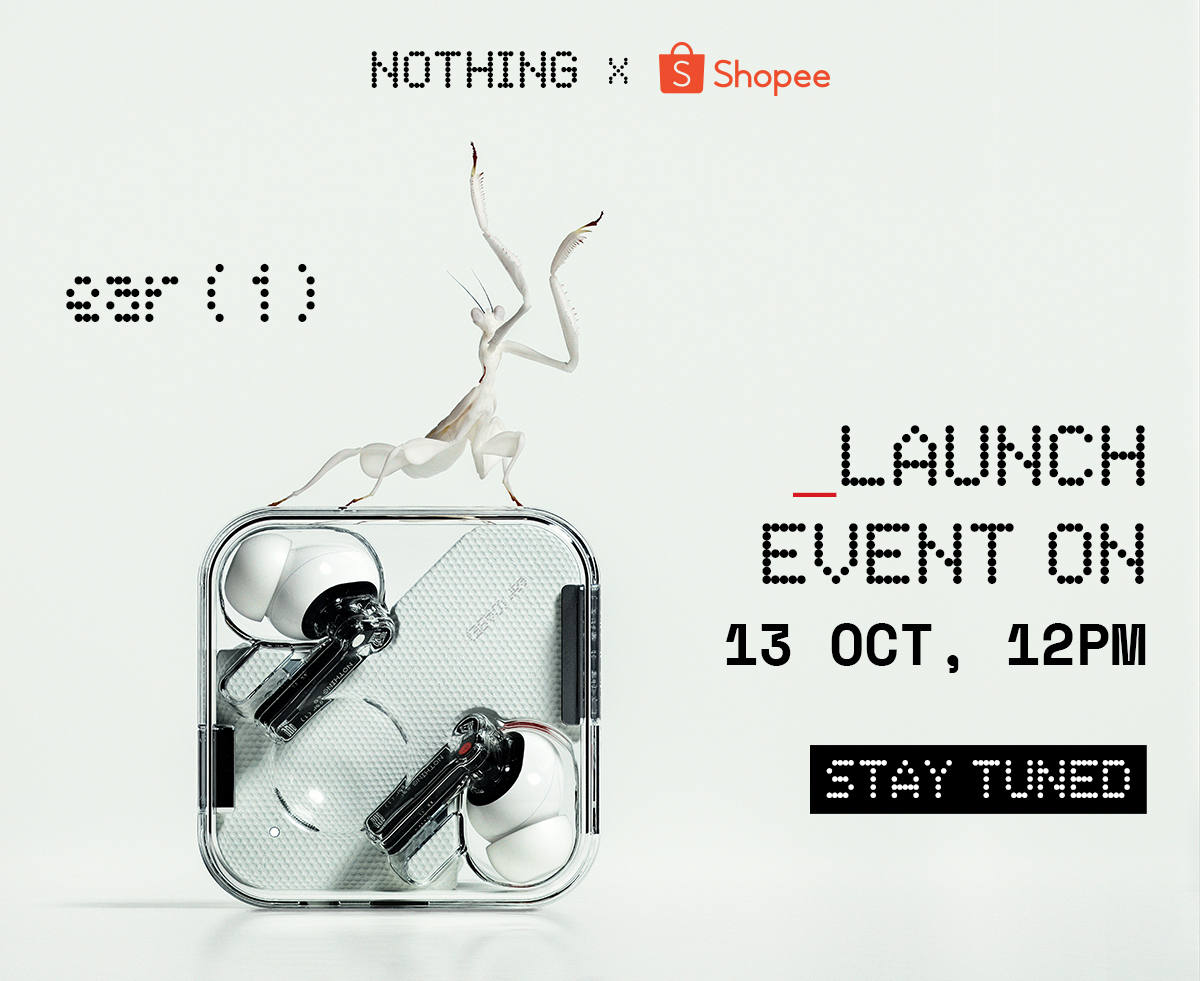 Nothing MY launch announcement Shopee