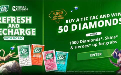 Refresh Recharge Campaign Tic Tac x Mobile Legends 1