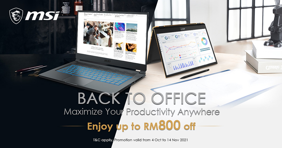 msi back to office sales promotion