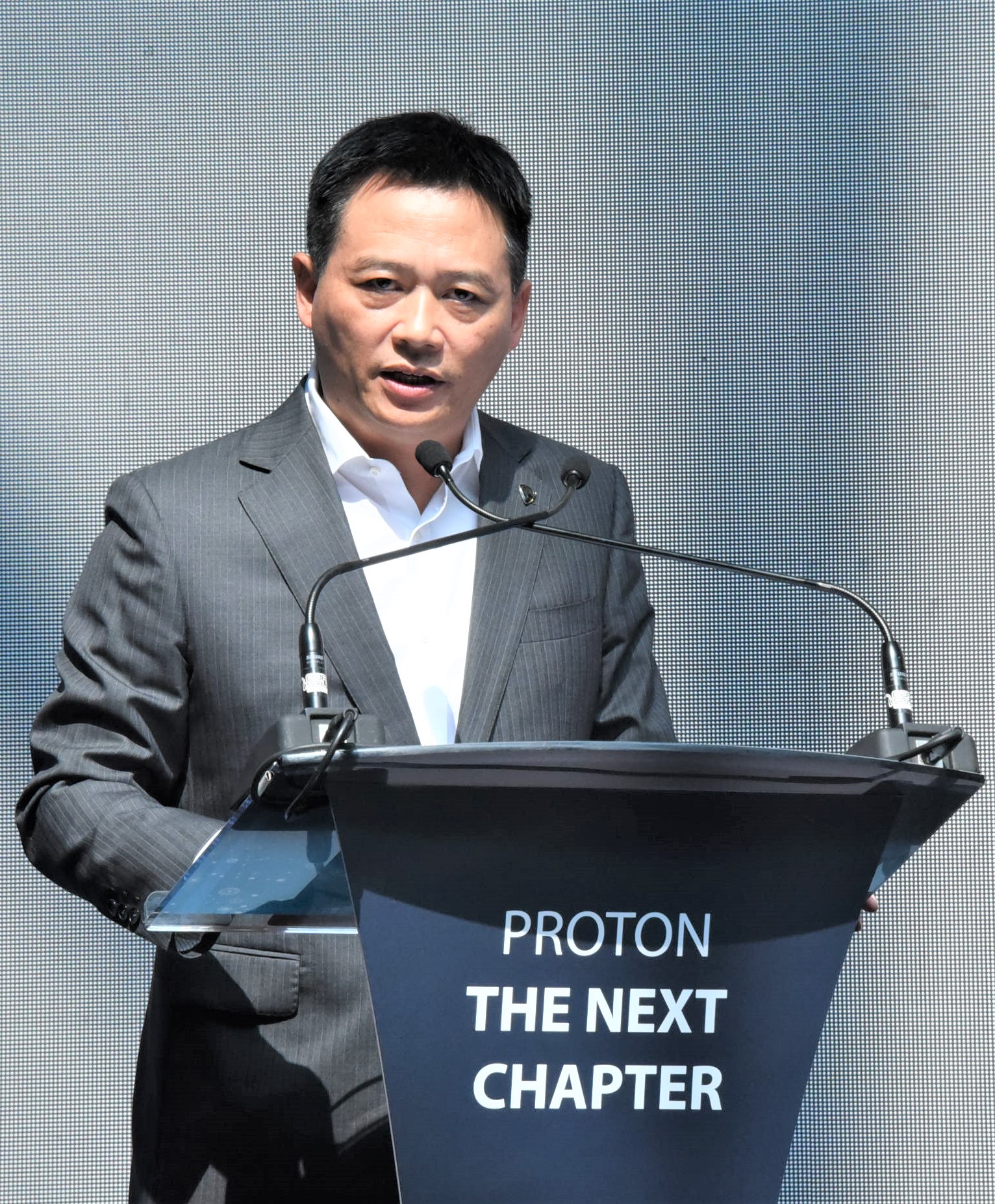 Photo PROTON CEO Dr Li Chunrong