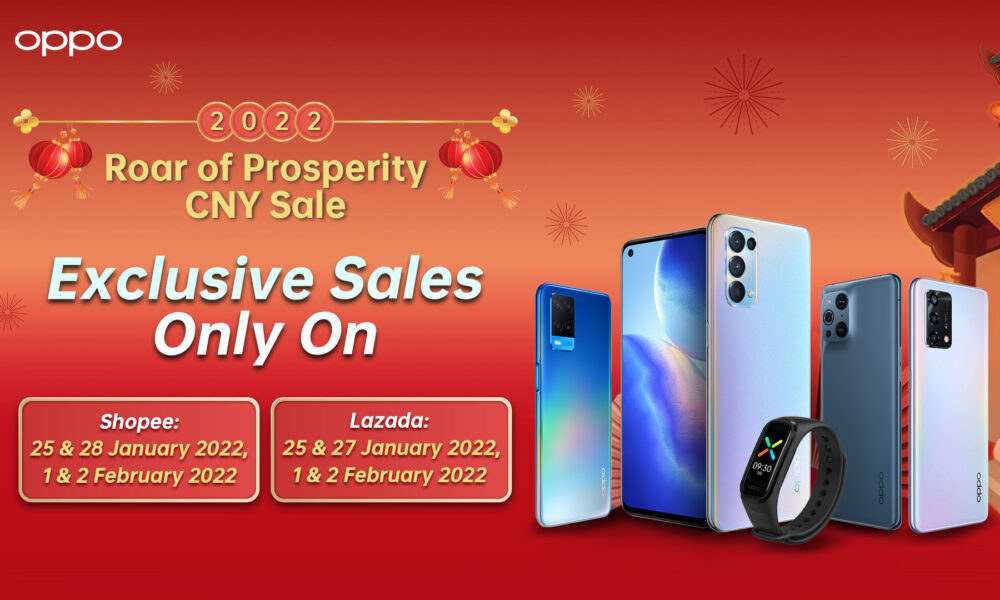 Pic 1 OPPO Roar of Prosperity CNY Sale on Shopee and Lazada