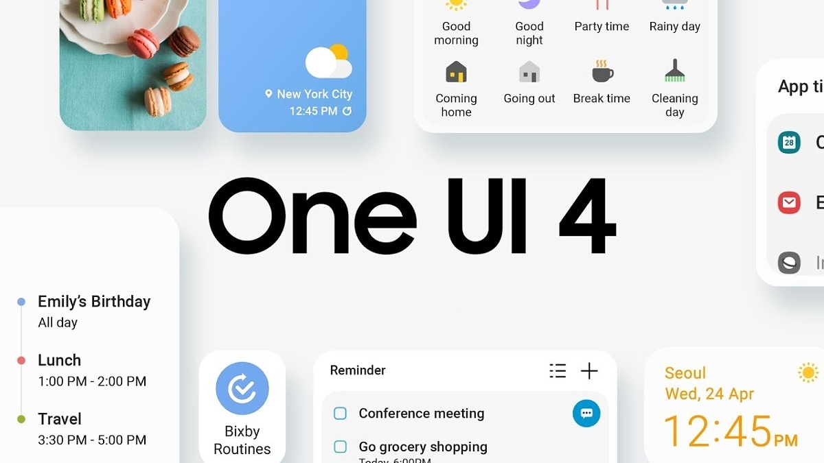 Samsung One UI 4 featured