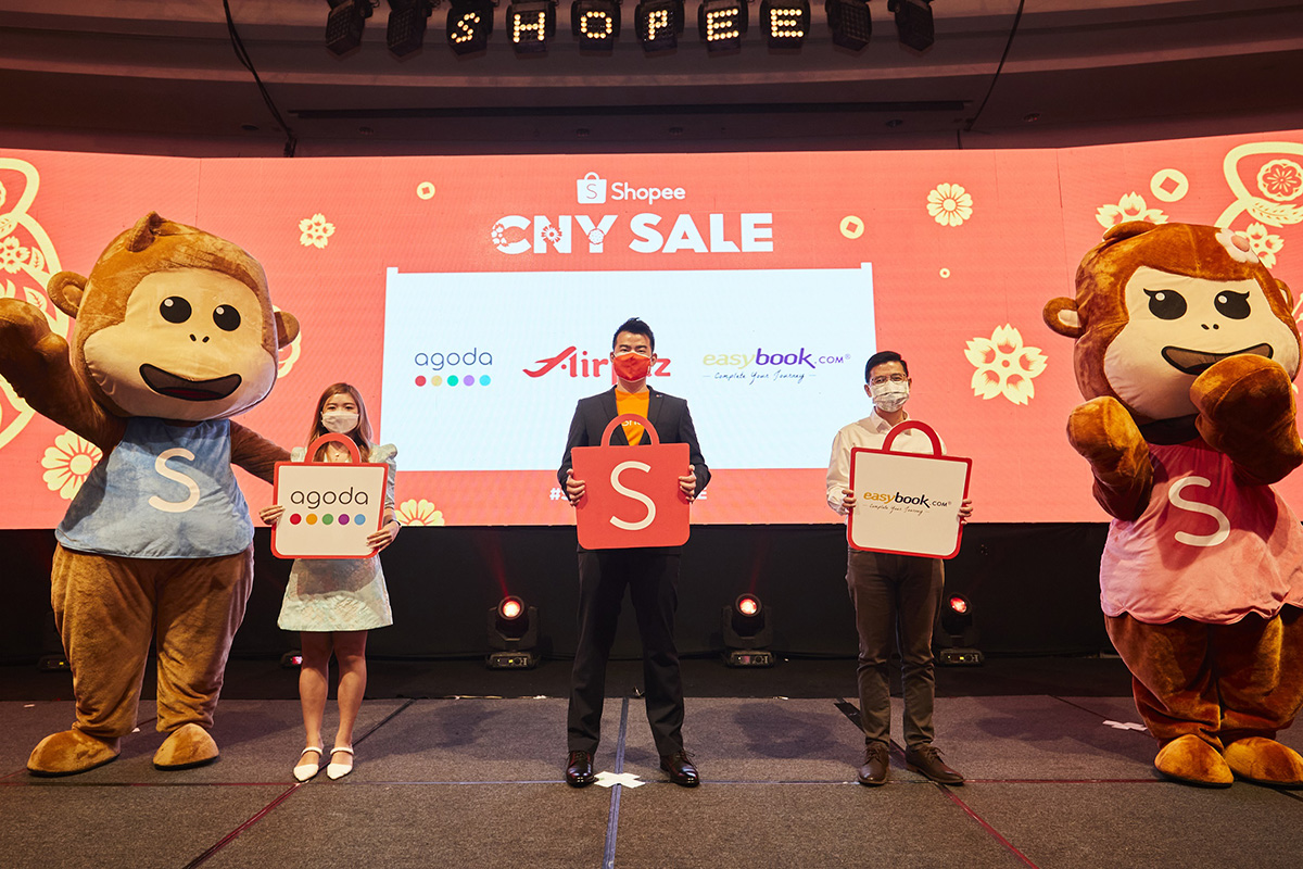 Shopee CNY 2022 Agoda Shopee Easybook