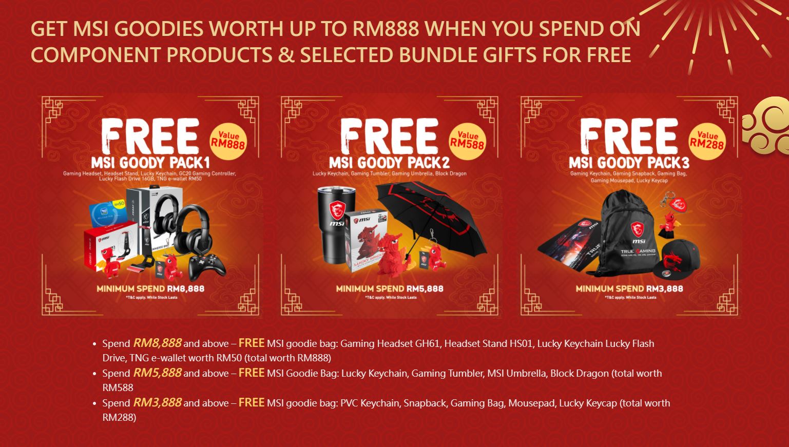 msi component products cny sales