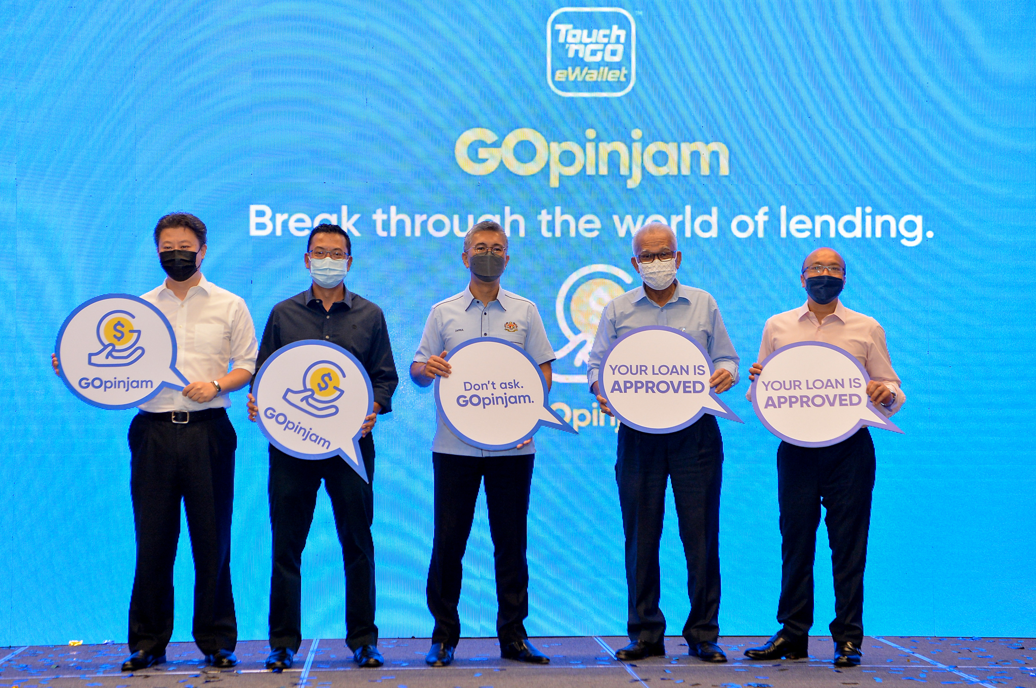 Touch n Go GOpinjam Launch Group Photo