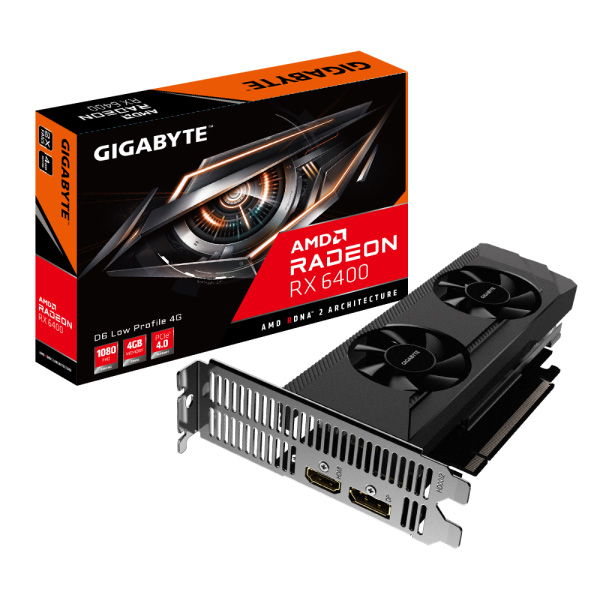gigabyte radeon rx 6400 d6 low profile