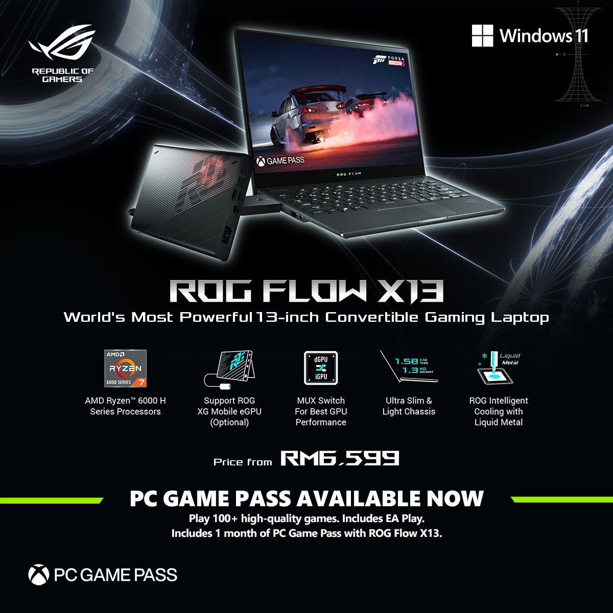 Flow X13 Pricing