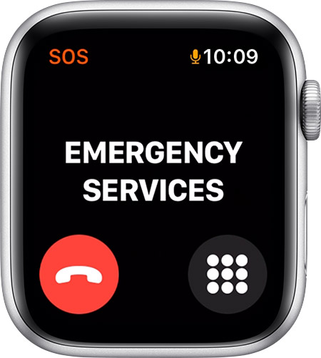 watchos6 series4 call emergency services