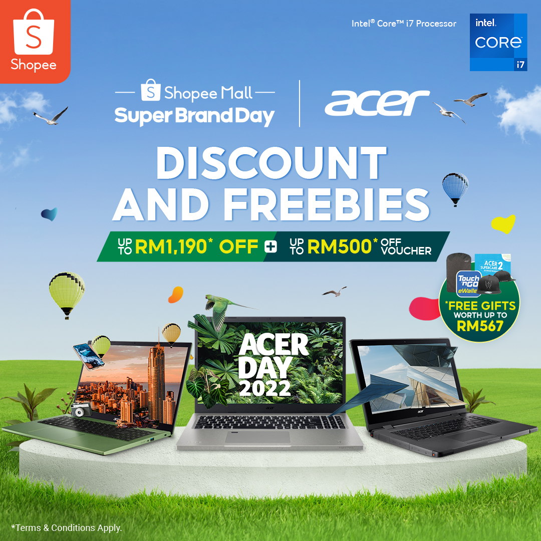 Acer x Shopee SuperBrand Day
