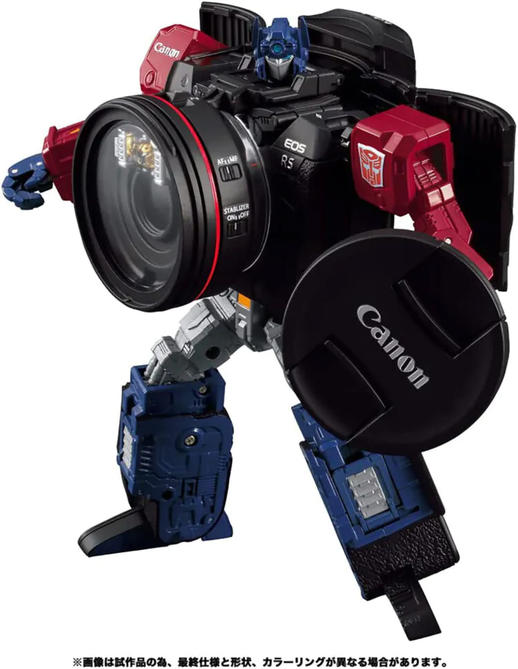 Canon x Transformers Optimus Prime Crossover 05