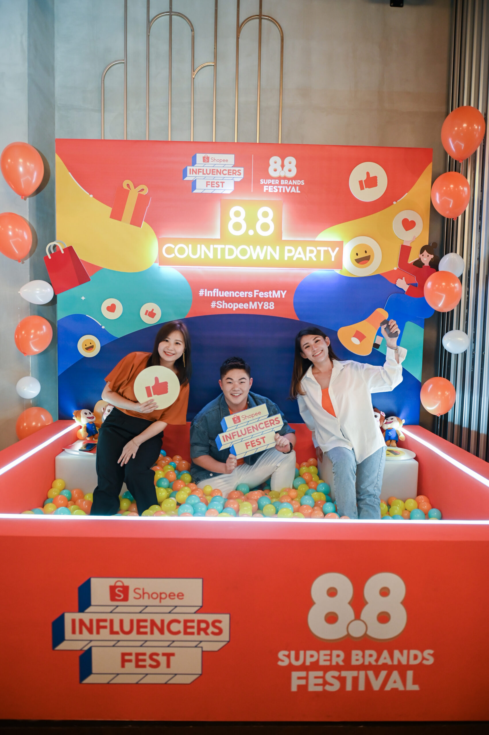 Shopee Influencers Fest 8.8 Countdown Party Engagement scaled
