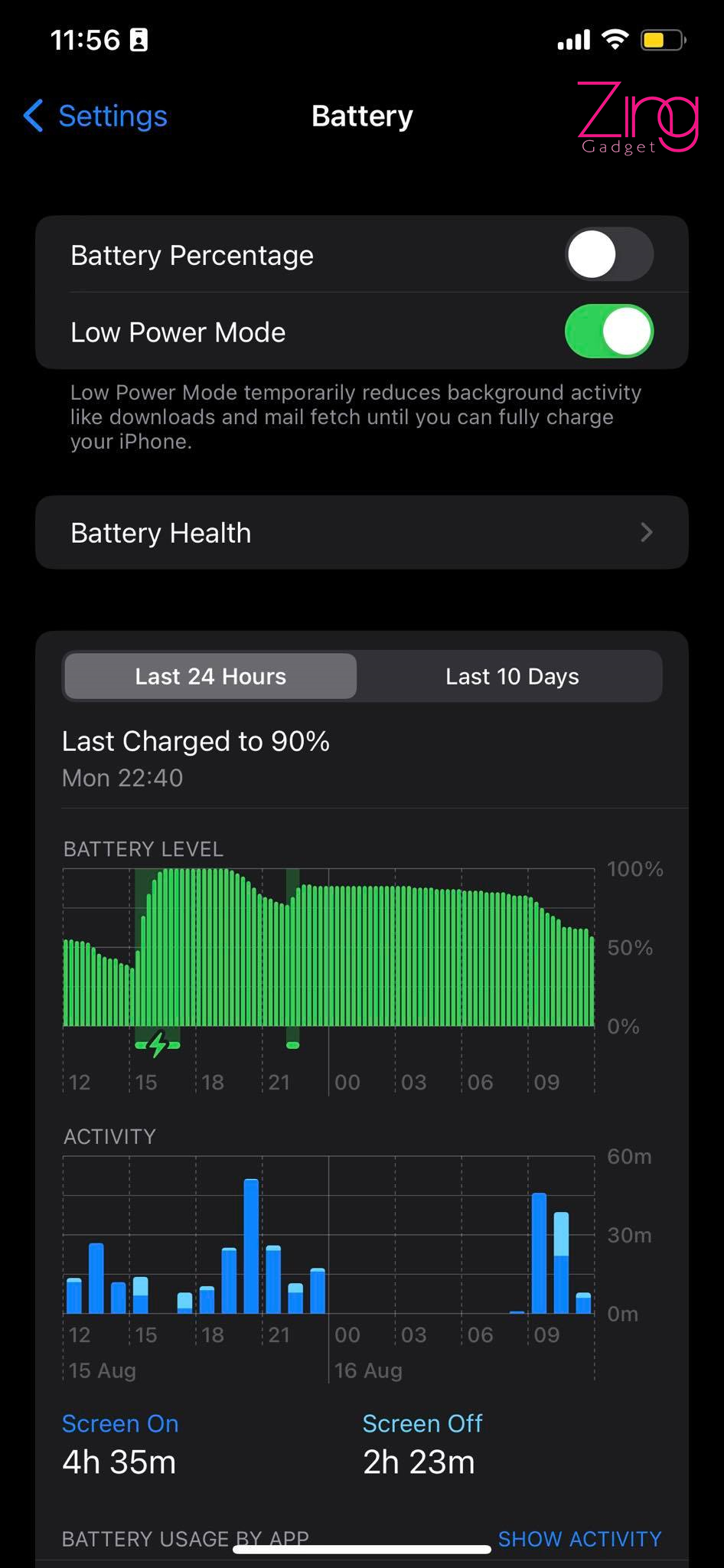 iOS 16 电量显示 5 副本