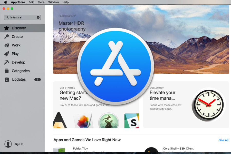 macOS App Store 1