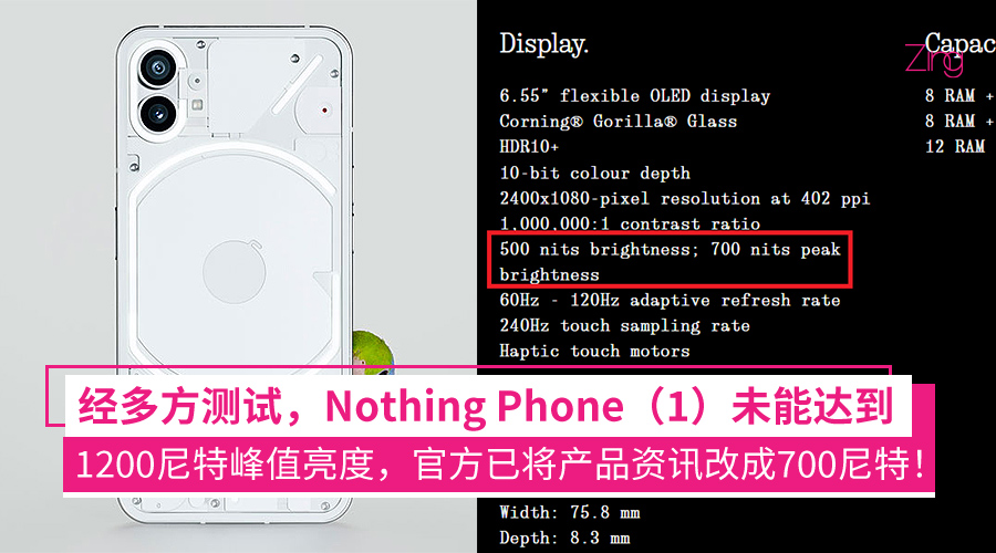 Nothing Phone（1）