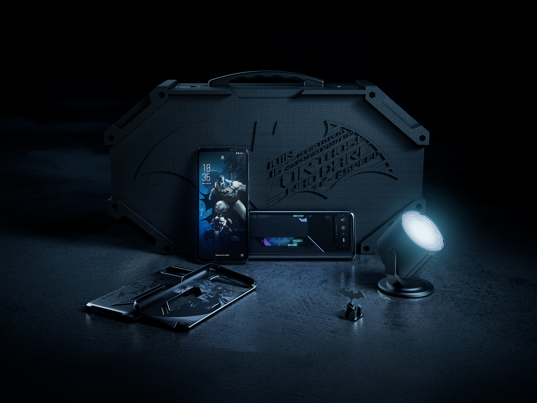 ASUS Republic of Gamers Warner Bros. Consumer Products and DC Announce Exclusive ROG Phone 6 BATMAN Edition 2