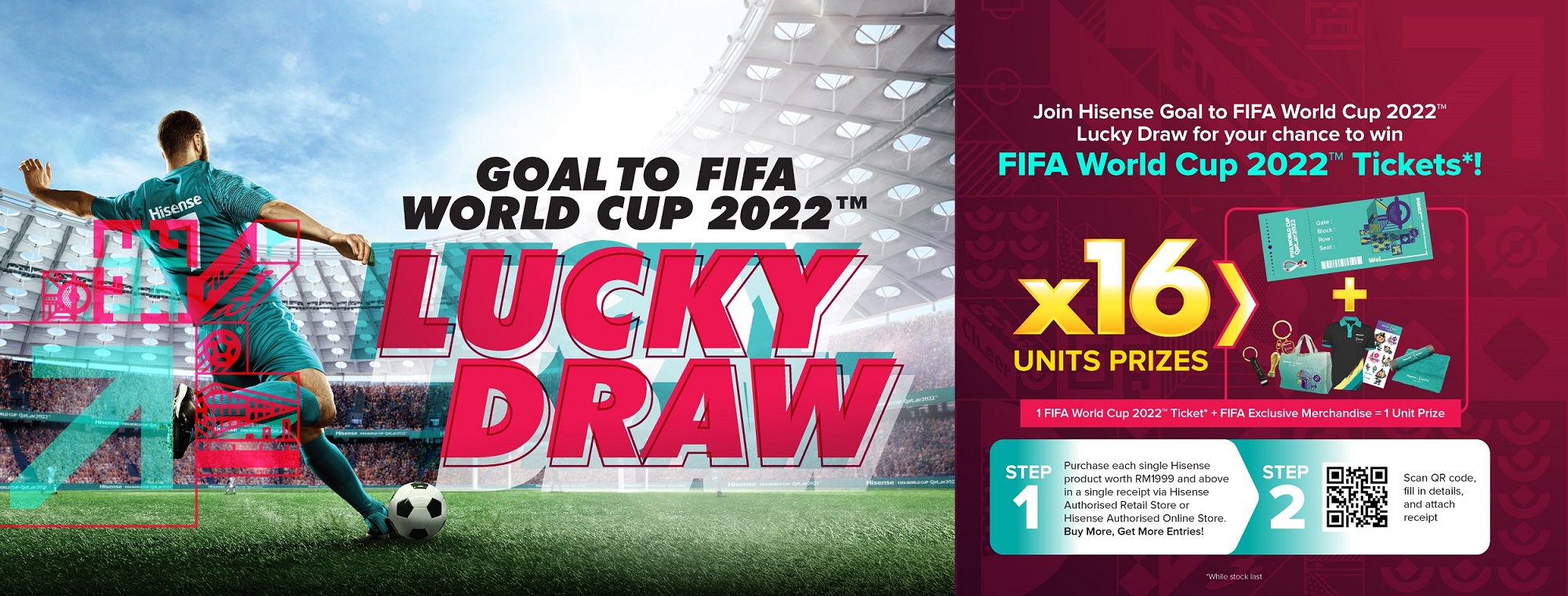 Visual Goal To FIFA World Cup 2022 Lucky Draw