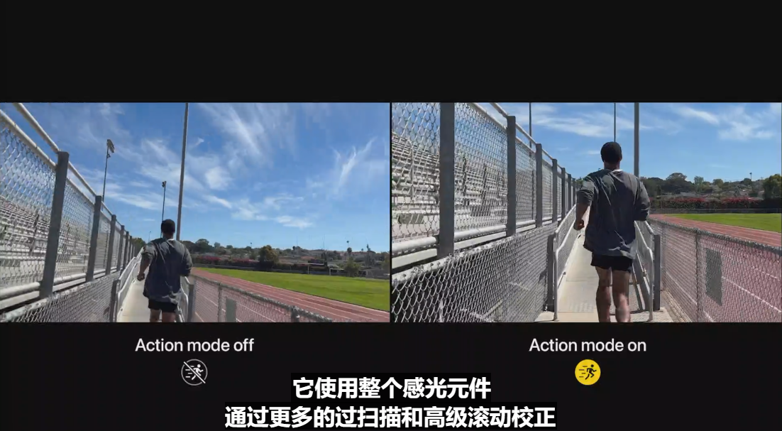拍摄 Action Mode