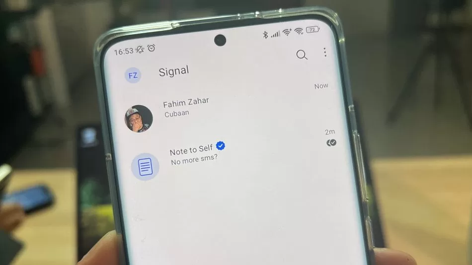Signal SMS