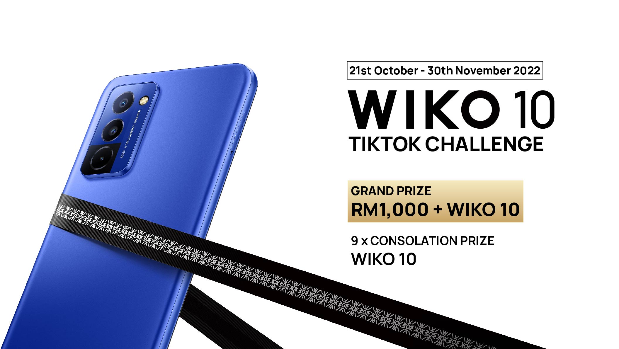 Visual WIKO 10 TIKTOK Challenge