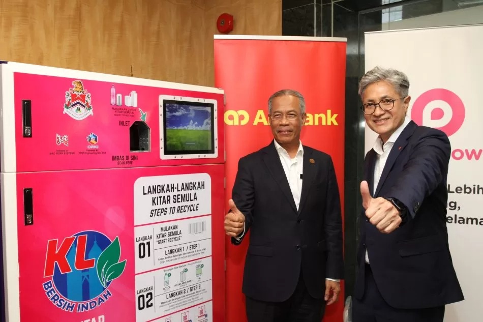 Ambank与DBKL推出自助垃圾回收机:每回收一件,可通过DuitNow获得奖励! 4 DBKL Kitar Semula