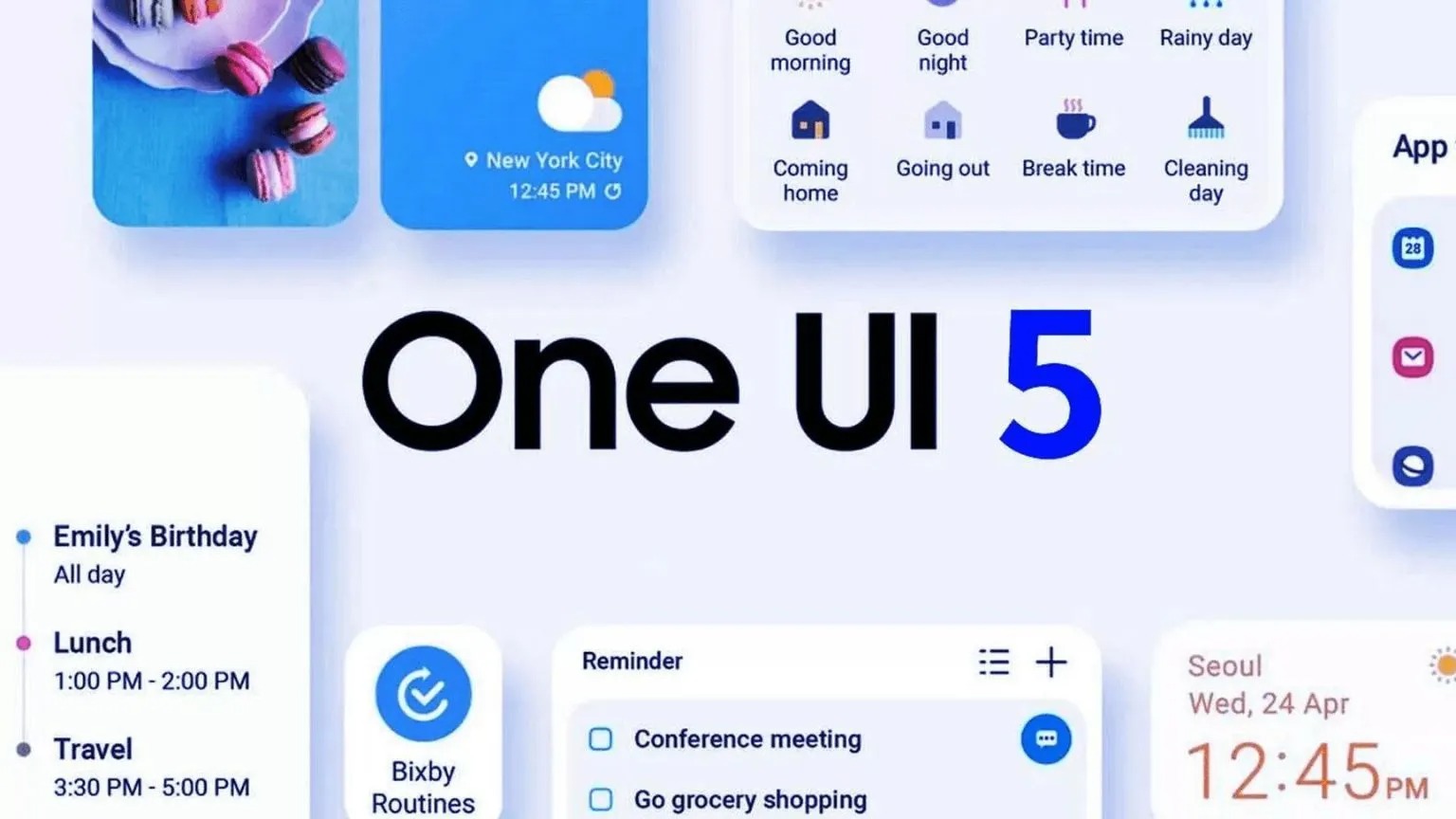 Samsung One UI 5 Banner