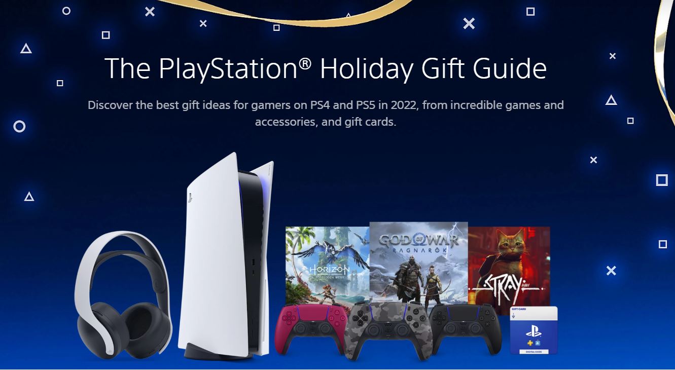 playstation holiday gift guide 2022
