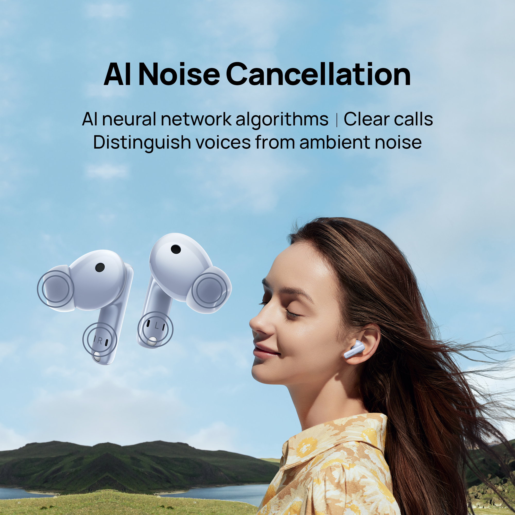 FreeBuds 5i AI Noise Cancellation KSP