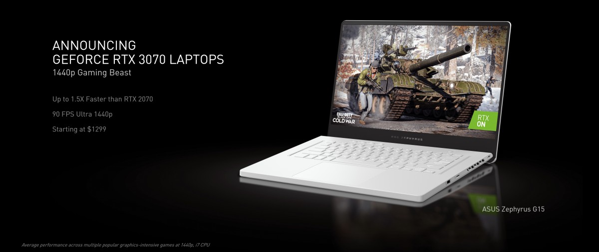 NVIDIA GeForce RTX 30 laptops 2