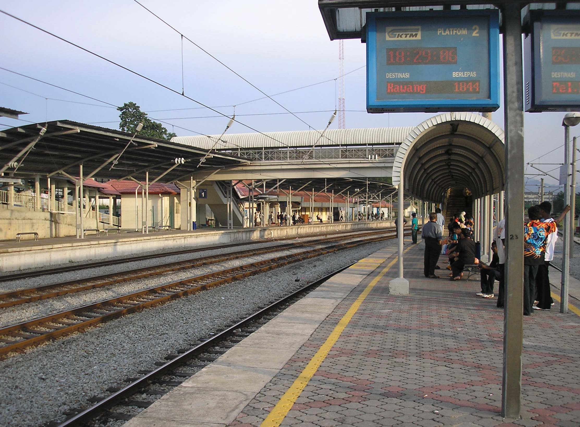 Rawang railway station Rawang