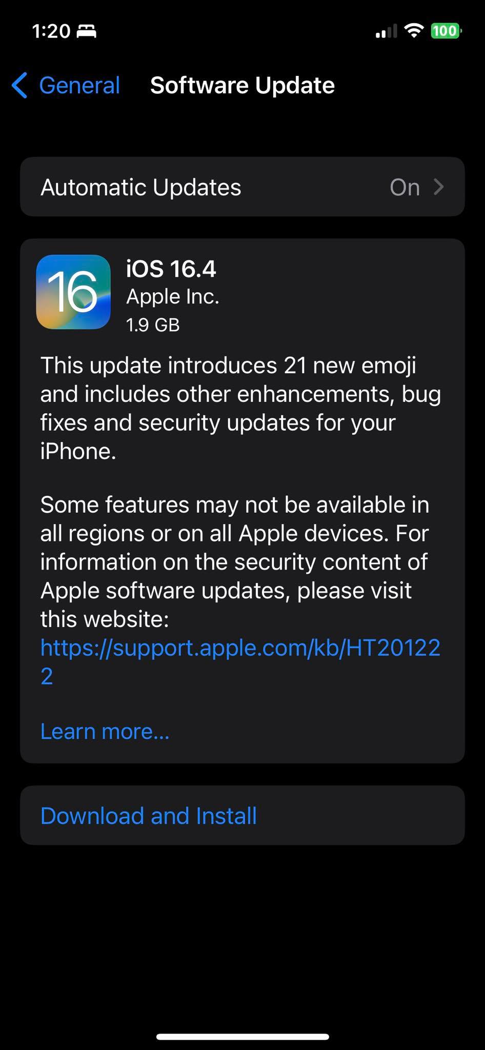 iOS/iPadOS 16.4