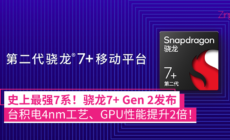 骁龙7+ Gen2处理器