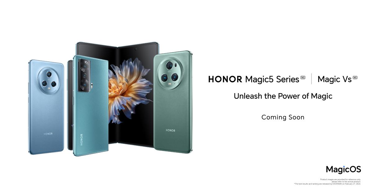 HONOR Magic5 Series Magic Vs Coming Soon KV