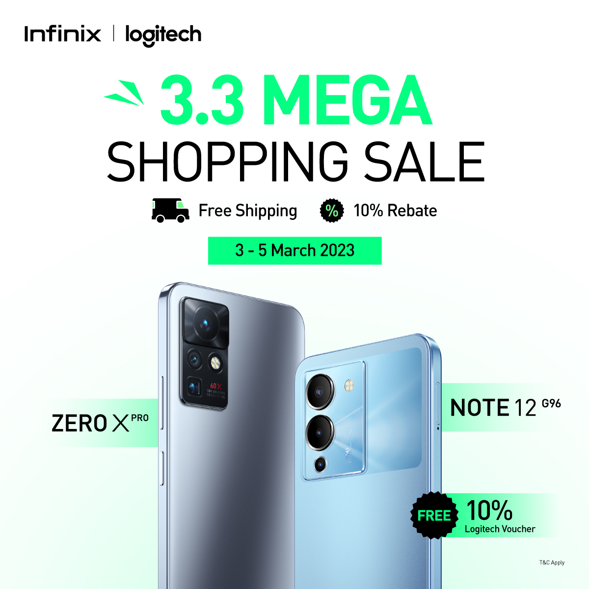Infinix Shopee 3.3 Mega Sale