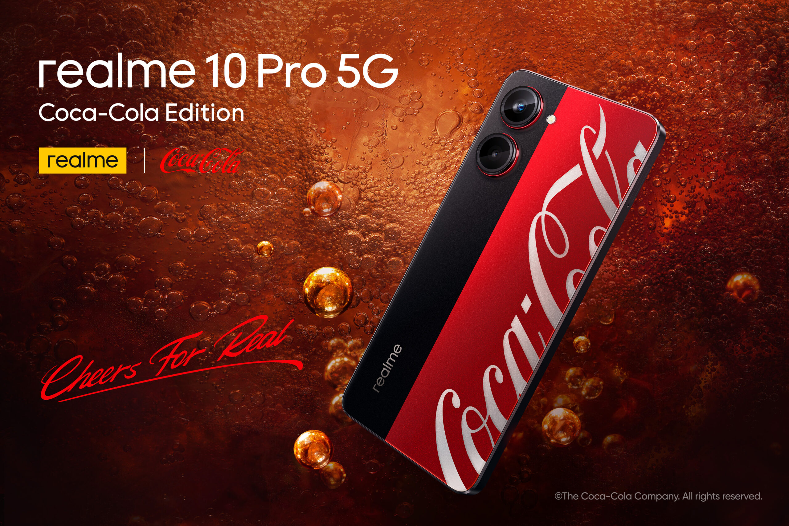 realme 10 Pro 5G可口可乐