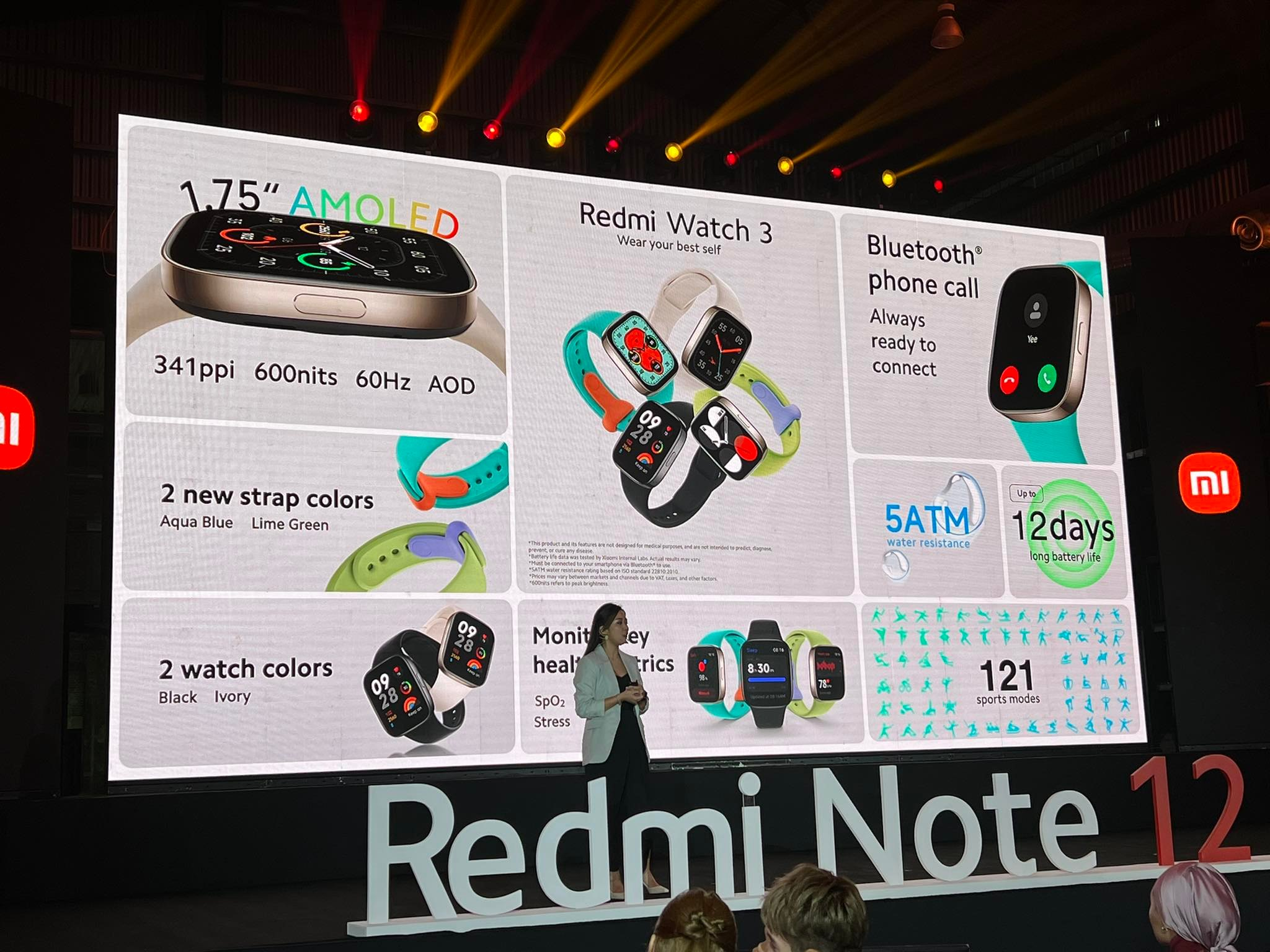 Redmi Watch 3大马发布:12天续航、121种运动模式、自带GPS导航等,优惠价从RM329起! 5 image 22