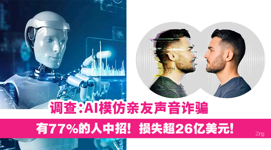 AI诈骗防不胜防！精准模仿亲人的声音骗钱，有77%的人中招！ - Zing Gadget
