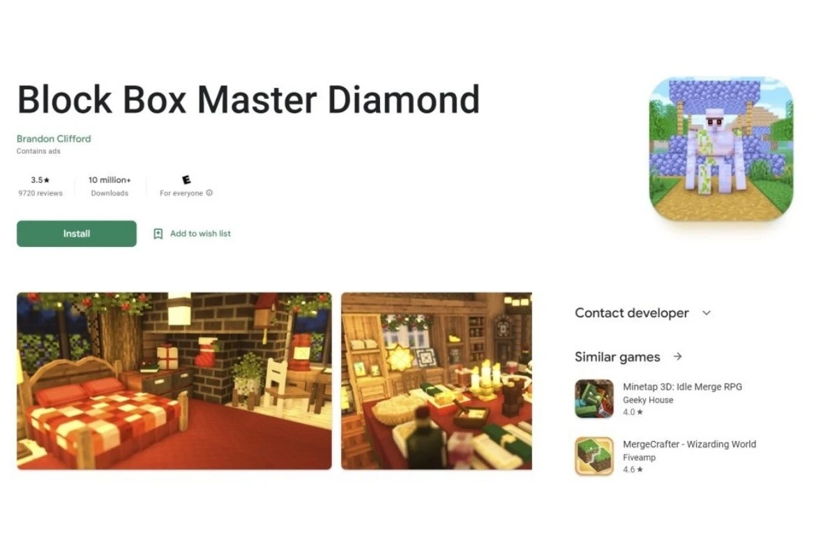 Block Box Master Diamond malicio