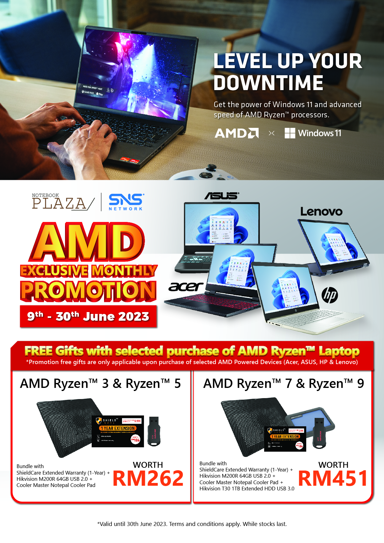 AMD with Windows 11 Monthly Promotion A4