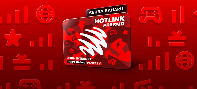 hotlink new prepaid 2 in 1 sim content card