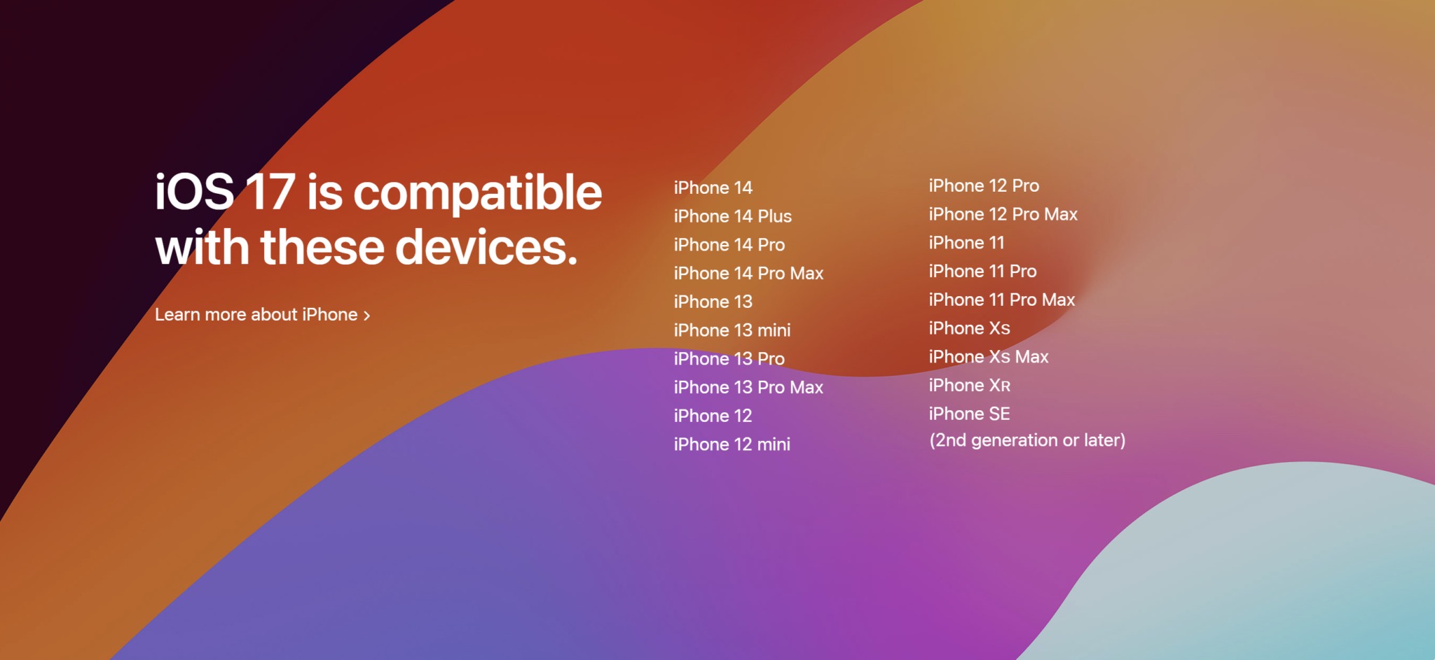 iOS 17 Compatible