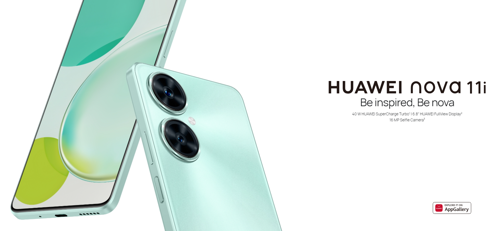 HUAWEI nova 11系列大马发布:售RM1299起!最高前置60MP超广角+8MP人像双摄、100W快充! 10 nova11i