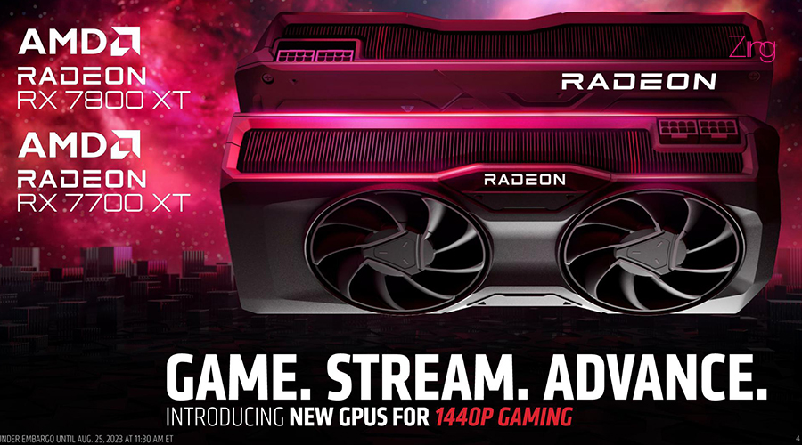 AMD Radeon RX 7800 XT 7700 XT CP