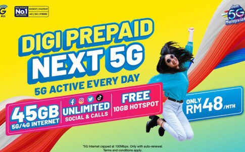 Digi Prepaid NEXT 5G 48预付配套