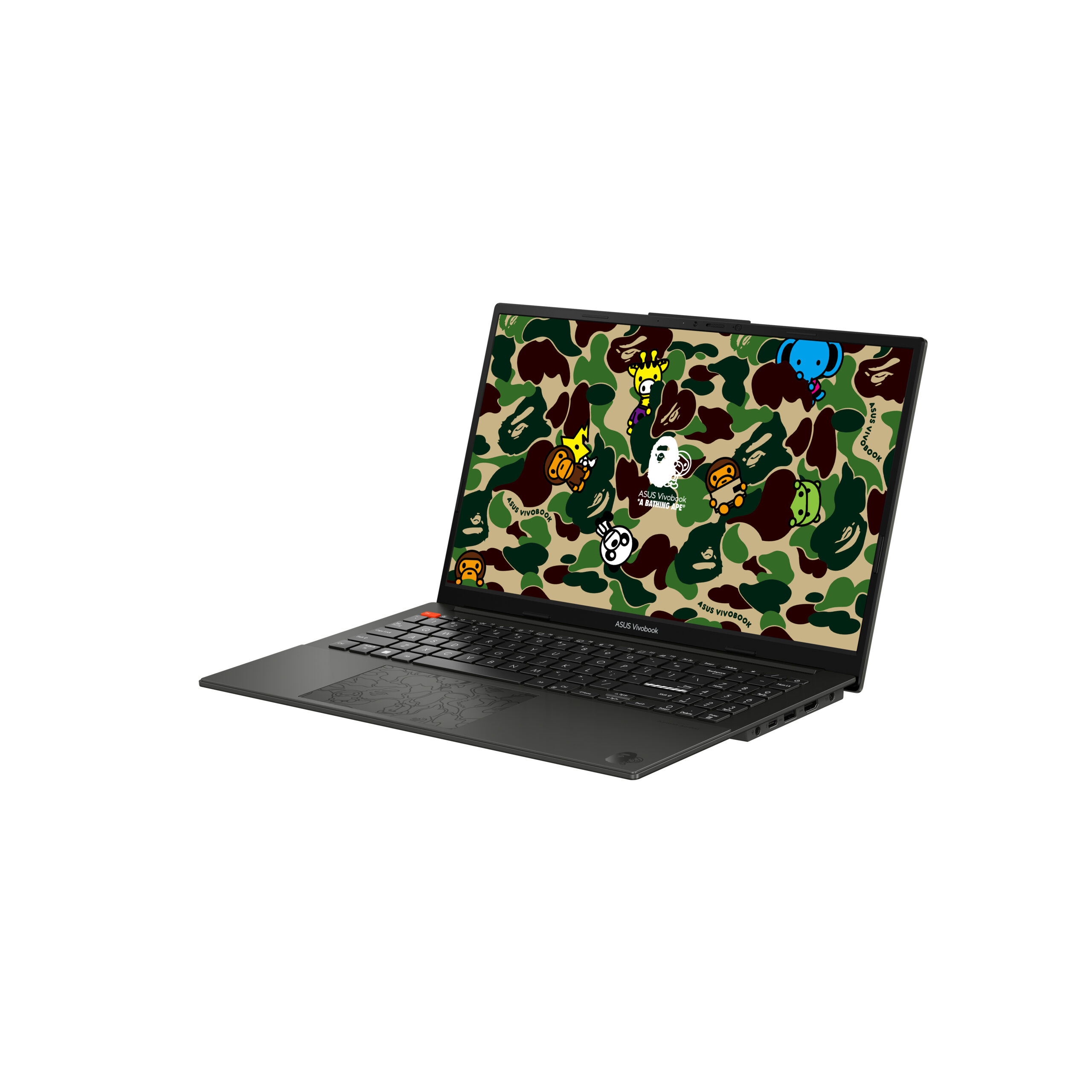 Vivobook S 15 OLED BAPE Edition Green Camo Bundle with Black Laptop black laptop with OLED pannel scaled